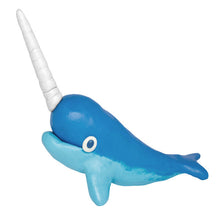Load image into Gallery viewer, Eco-Dough Narwhal – 1/2 lb – Natural – Non‑Toxic
