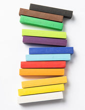 Load image into Gallery viewer, Pastel Sticks – Talc-Free Oil Pastels – 12 Vibrant Colors
