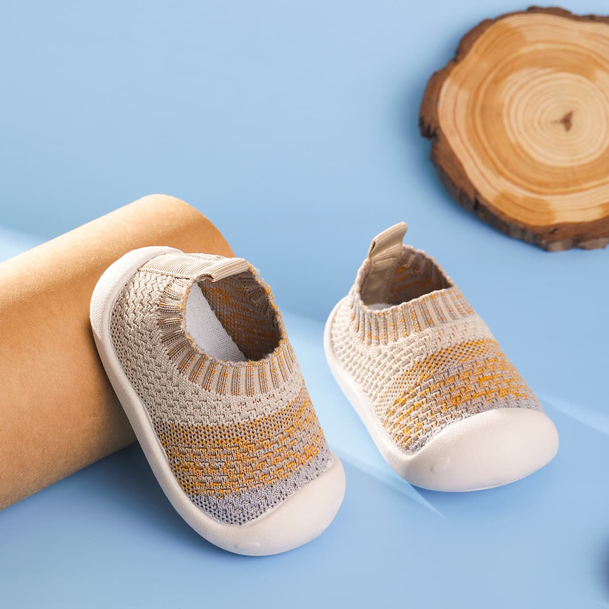 ELF Toddler Sock-Shoes – Non-Slip, Bamboo & Organic Cotton Blend