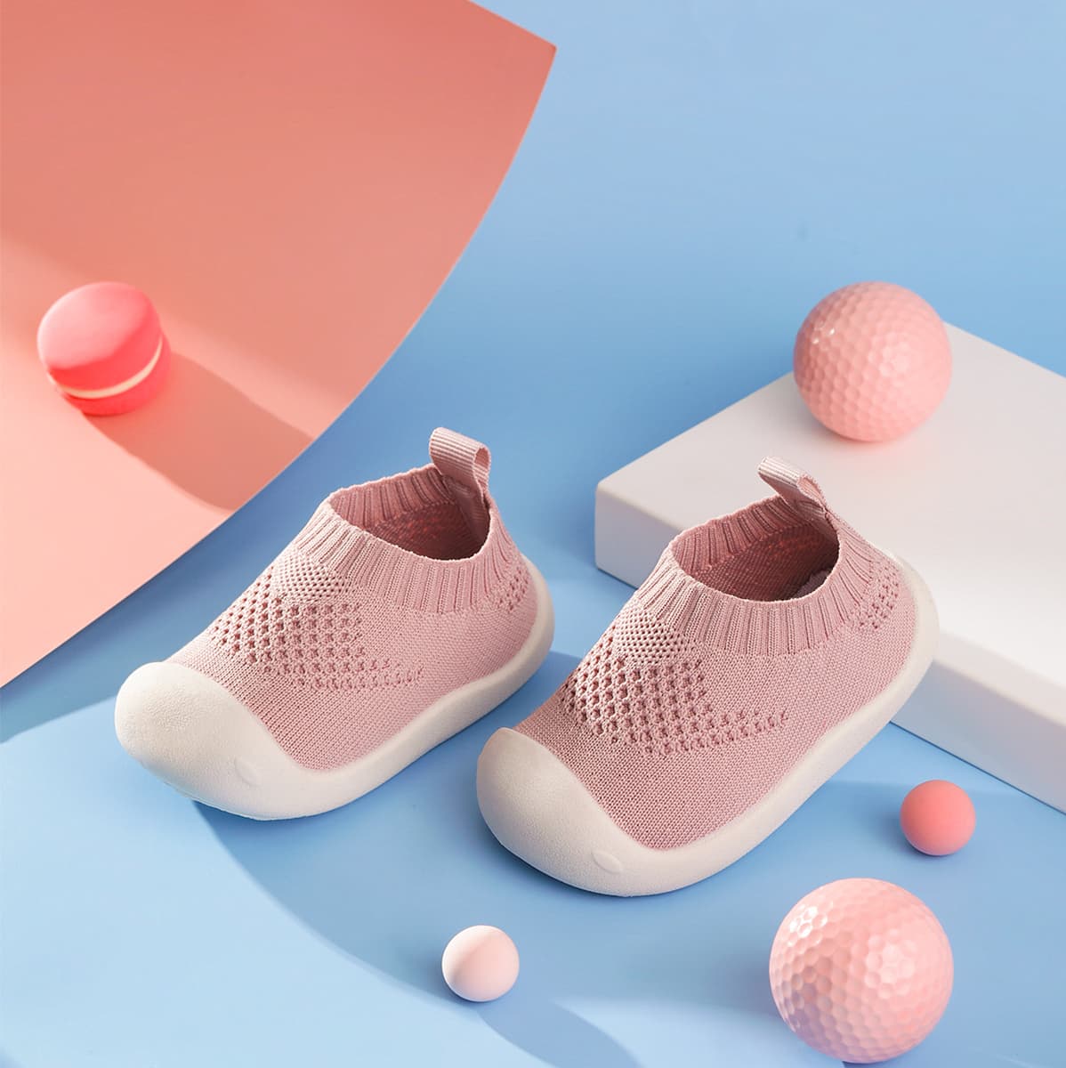ELF Toddler Sock-Shoes – Non-Slip, Bamboo & Organic Cotton Blend