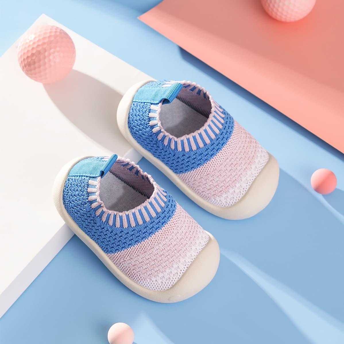ELF Toddler Sock-Shoes – Non-Slip, Bamboo & Organic Cotton Blend