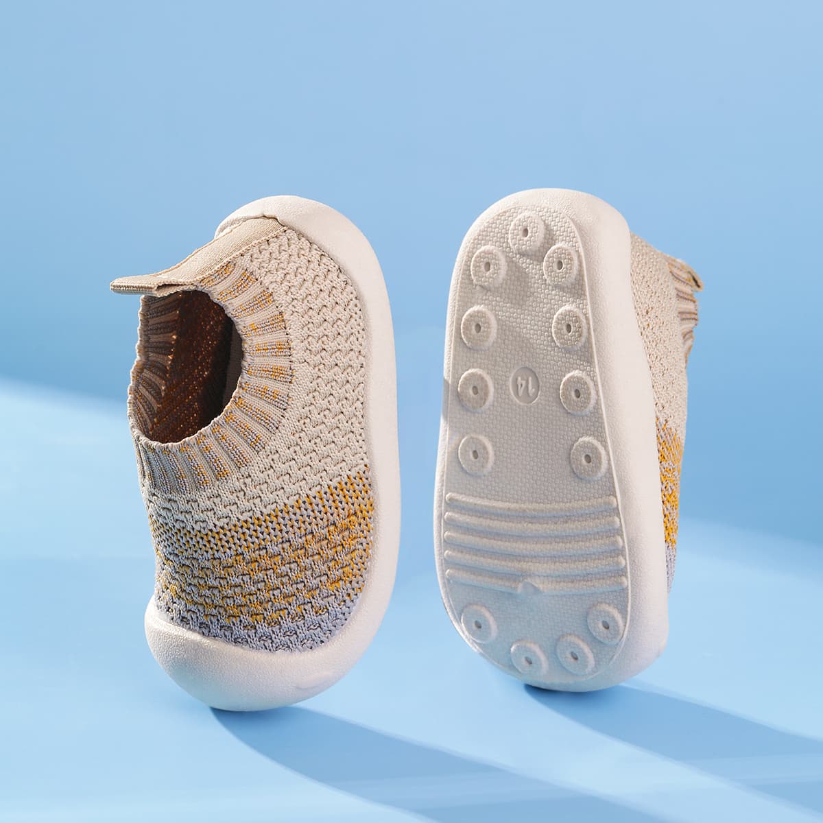 ELF Toddler Sock-Shoes – Non-Slip, Bamboo & Organic Cotton Blend