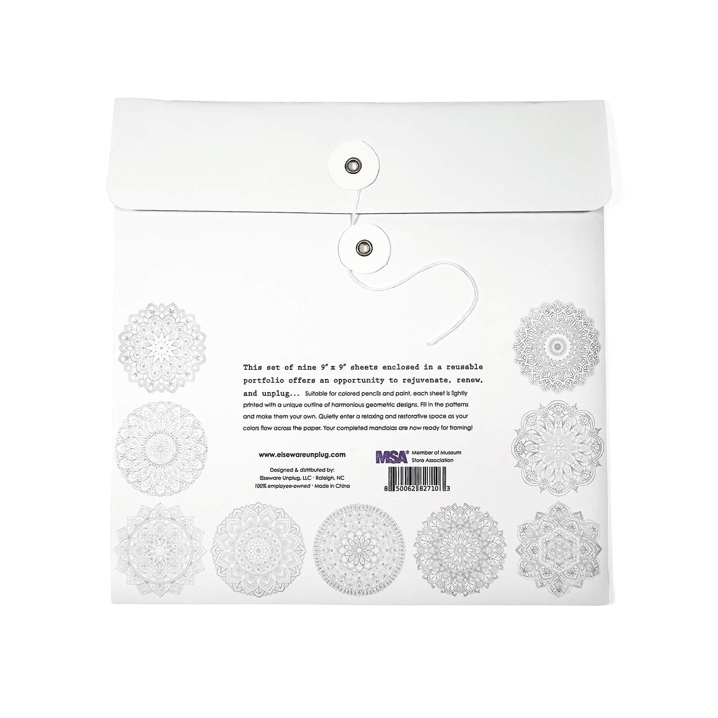 Mandala Coloring Sheets – Deluxe 110lb Paper
