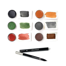 Load image into Gallery viewer, Handmade Watercolor Set – Earth Paints
