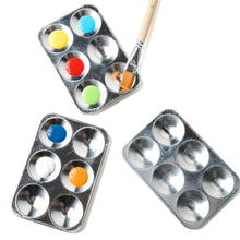 Load image into Gallery viewer, Aluminum Paint Palette – Reusable
