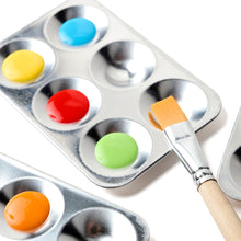 Load image into Gallery viewer, Aluminum Paint Palette – Reusable
