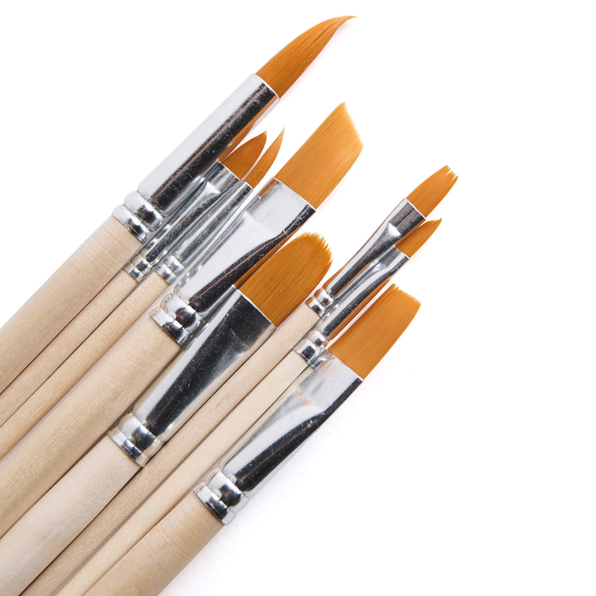 Paintbrush Express Paintbrush Set – 8 Assorted Sizes – Nature Kids Co.