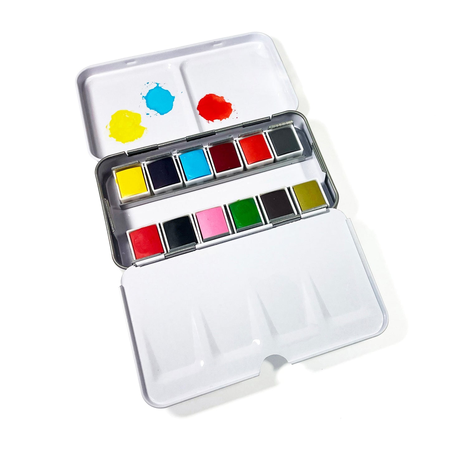 Watercolors To-Go Kit – Travel Friendly – 12 Colors