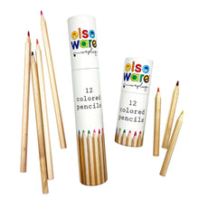 Load image into Gallery viewer, Colored Pencils – Tall &amp; Travel Size – 12 Pack
