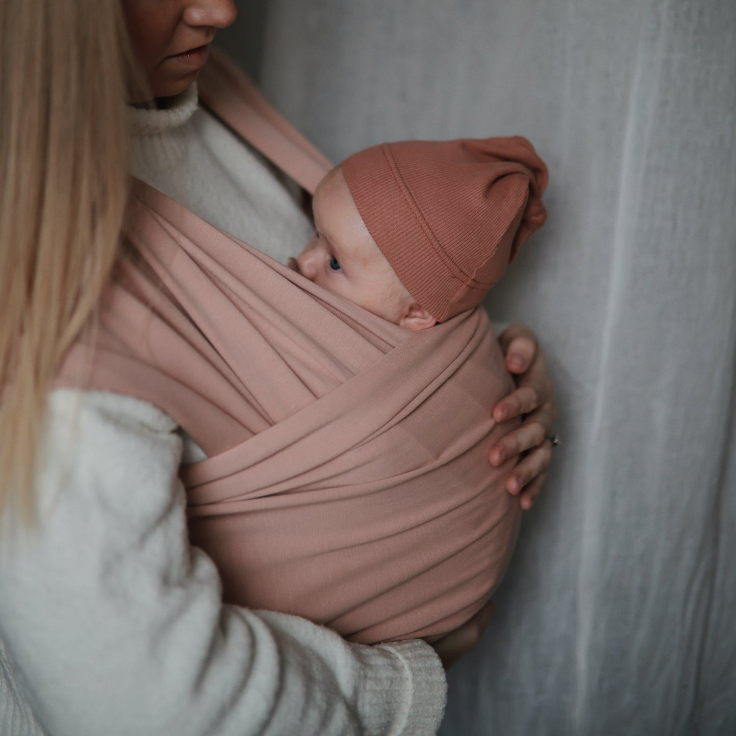 Mushie Organic Cotton Baby Wrap