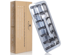 Load image into Gallery viewer, Ecozoi Stainless Steel Ice Cube Tray with Easy Release Handle, Vintage Design
