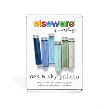Load image into Gallery viewer, Sea &amp; Sky Paint Set – Non-Toxic Earth Pigments (15–17g per Vial)
