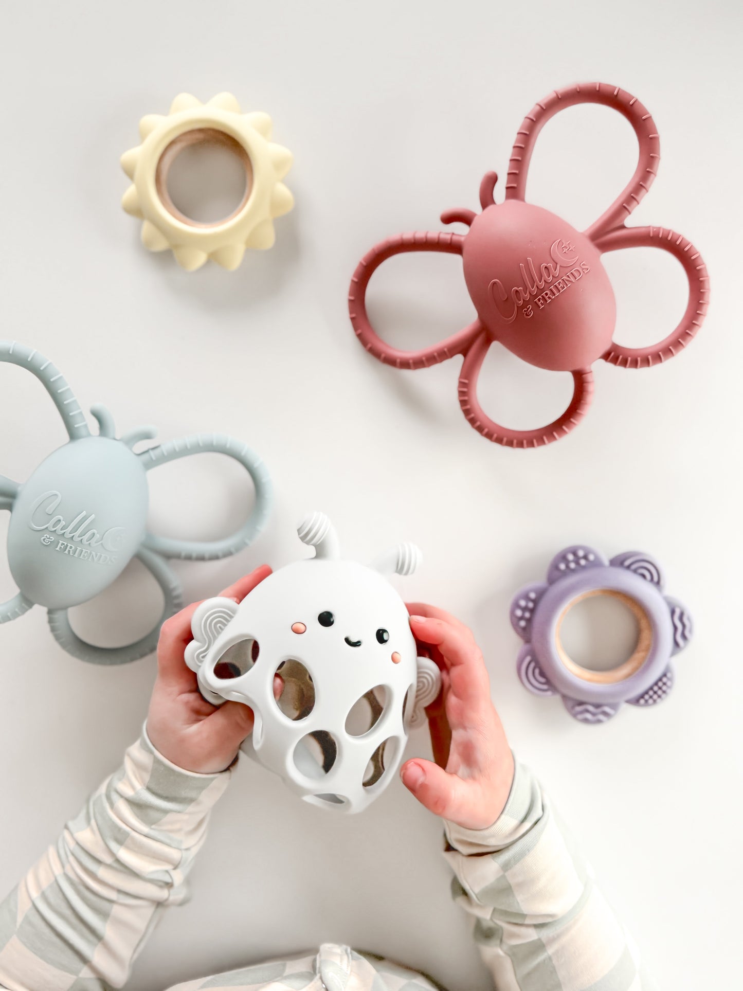 Garden Party Collection - Honey Bee Teether