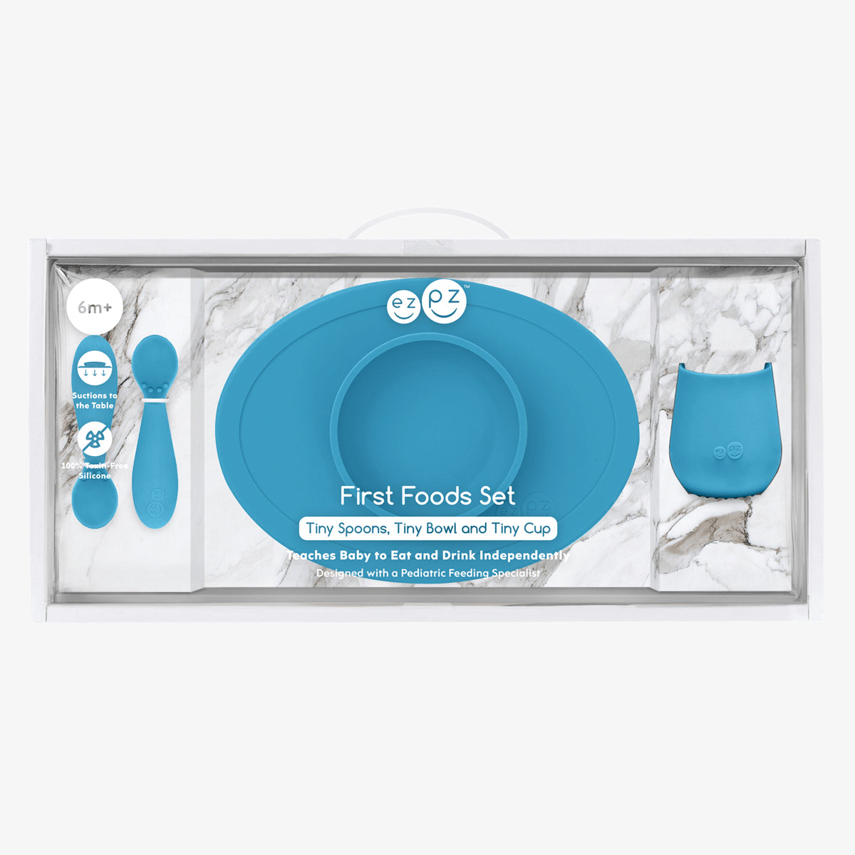 EZPZ First Foods Set – Non-Toxic & Eco-Friendly Baby Feeding Essentials