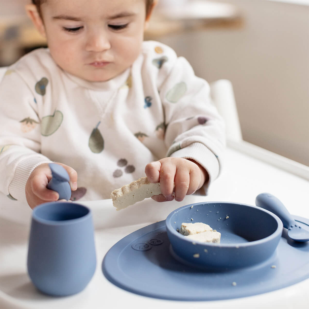 EZPZ First Foods Set – Non-Toxic & Eco-Friendly Baby Feeding Essentials