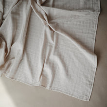 Load image into Gallery viewer, Mushie Organic Cotton Muslin Swaddle Blanket
