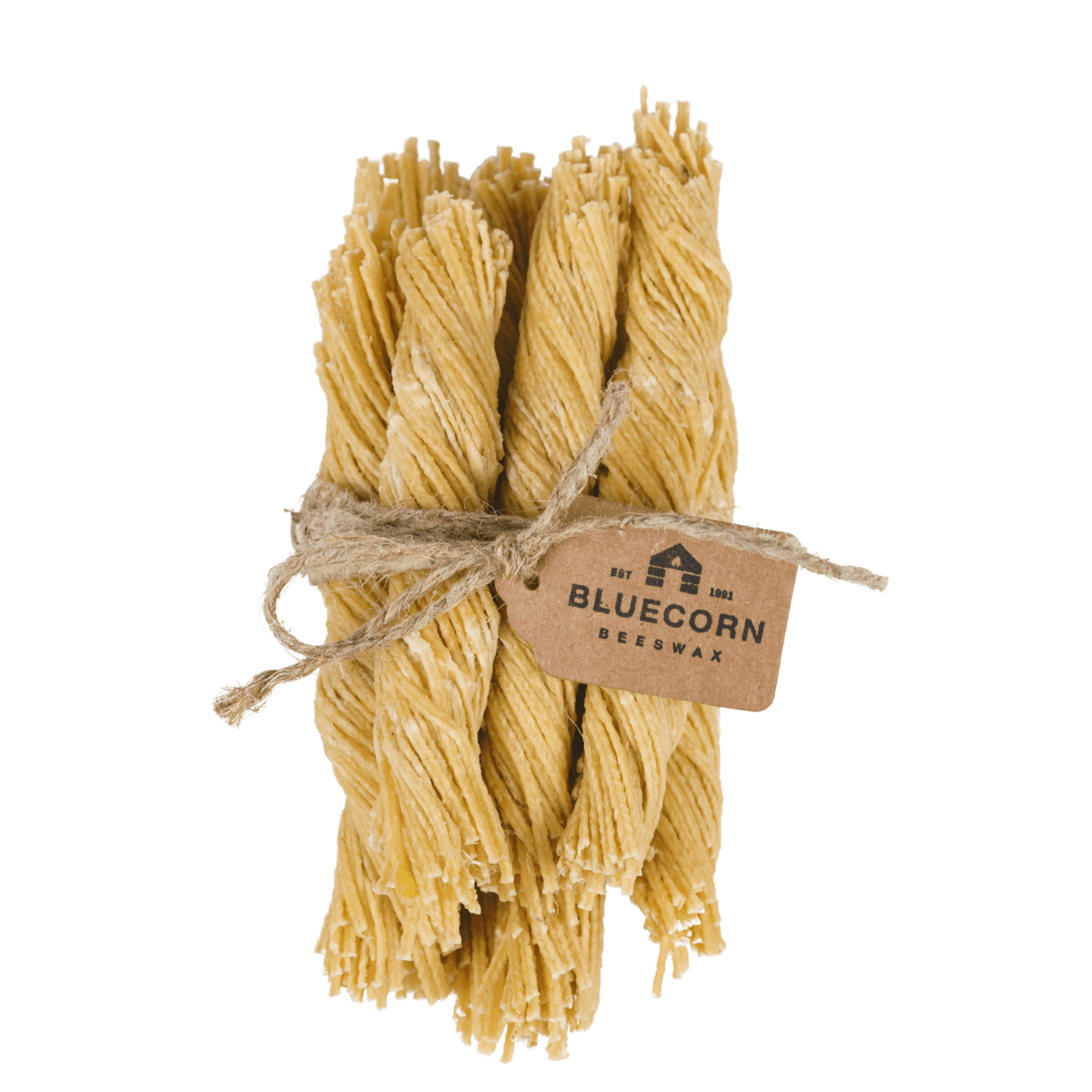 Bluecorn Beeswax Wick Fire Starter – Pack of 10 in Gift Box