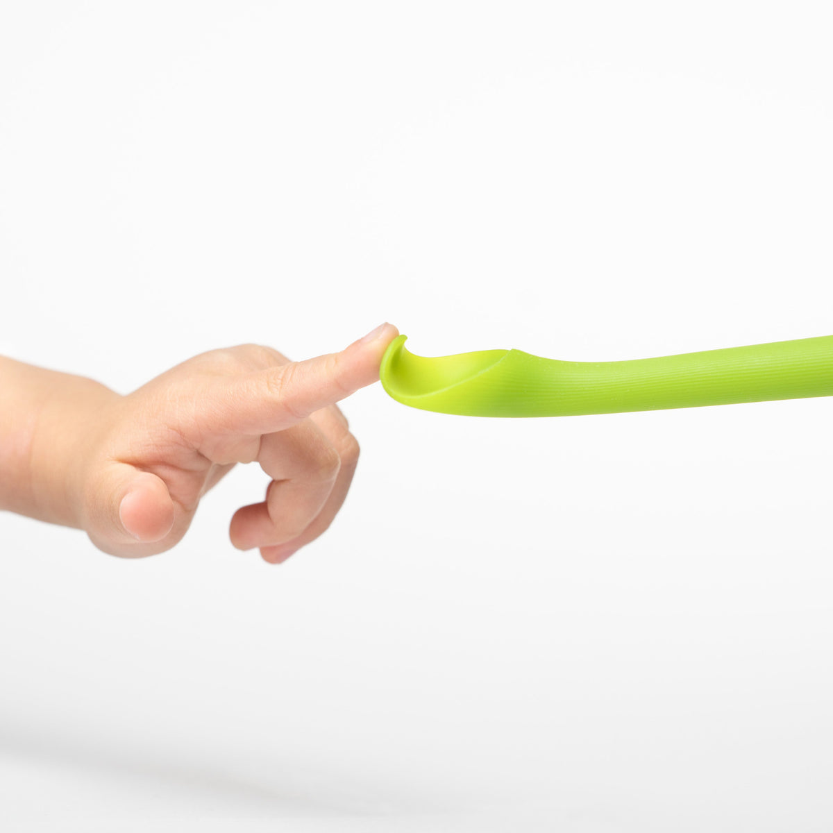 Olababy Baby Spoon Set: Feeding Spoon + Self-Feeding Training Spoon