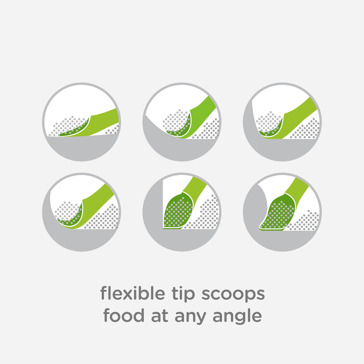 Olababy Baby Spoon Set: Feeding Spoon + Self-Feeding Training Spoon