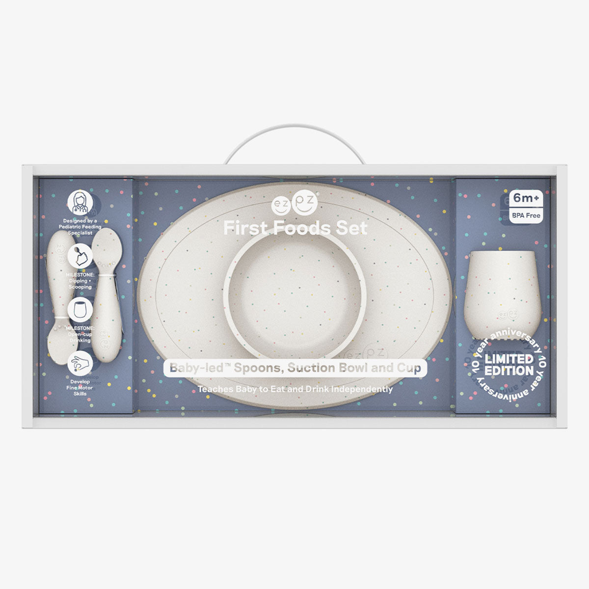 EZPZ First Foods Set – Non-Toxic & Eco-Friendly Baby Feeding Essentials