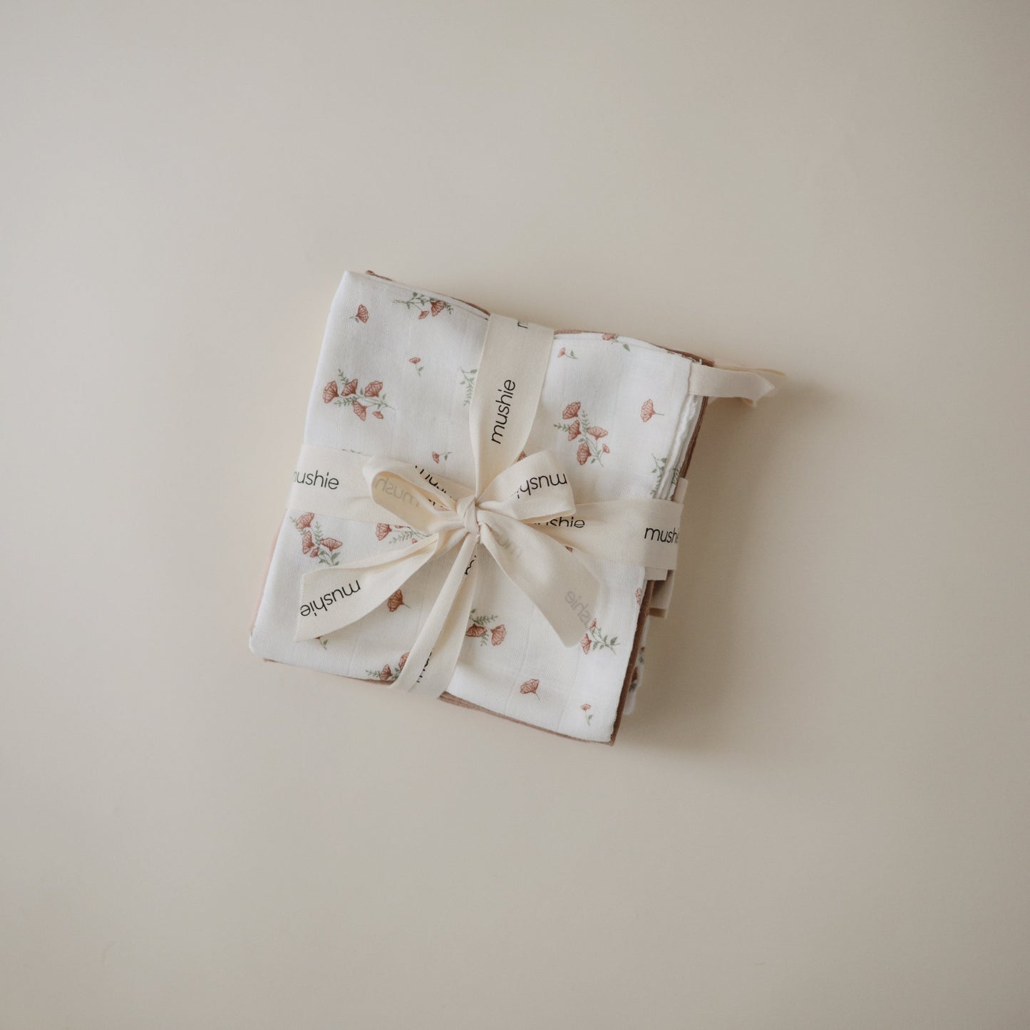 Mushie Organic Muslin Cotton Washcloth