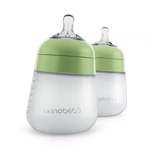 Load image into Gallery viewer, Nanobébé 9oz Flexy Silicone Baby Bottle
