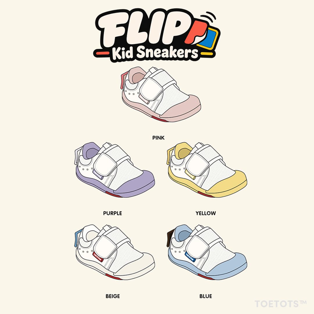 Flip Kid Sneaker – Vegan Leather, Mix-and-Match Patches