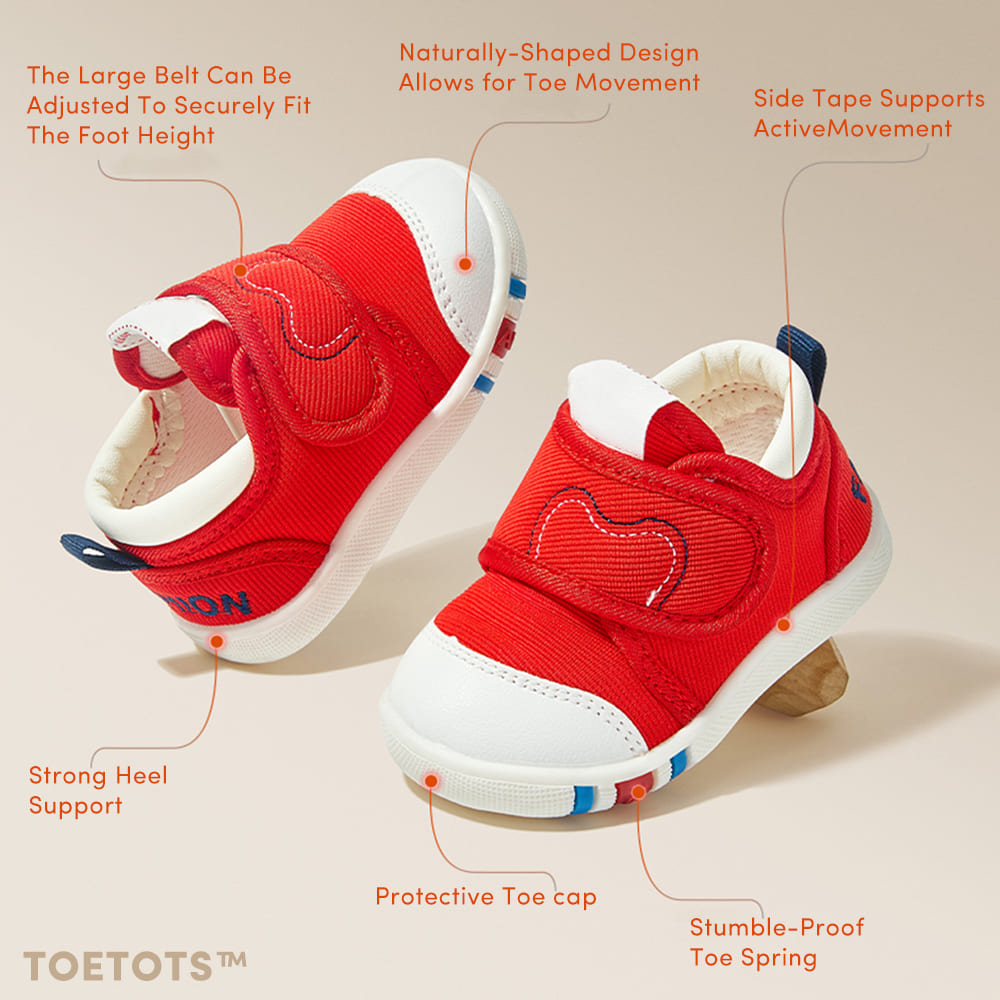 Flopsy Toddler Shoes – Recycled Leather, Velcro Strap, Roomy Toe Box