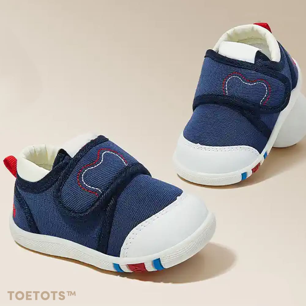 Flopsy Toddler Shoes – Recycled Leather, Velcro Strap, Roomy Toe Box