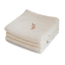 Load image into Gallery viewer, Organic Cotton Muslin Cloths 3-Pack

