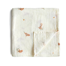 Load image into Gallery viewer, Mushie Organic Cotton Muslin Swaddle Blanket
