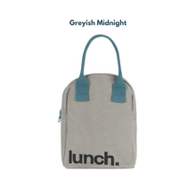 Load image into Gallery viewer, Fluf Organic Cotton Zipper Lunch Bag
