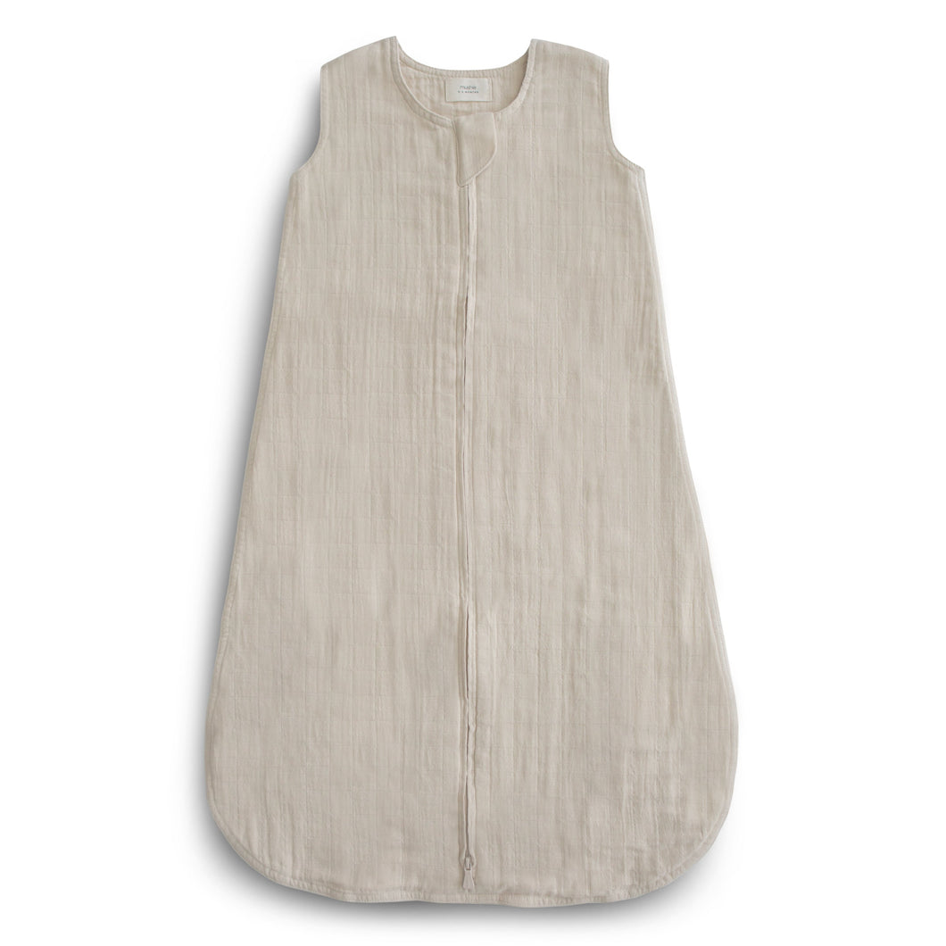 Mushie Organic Muslin Cotton Baby Sleep Bag | Lightweight Sustainable Sleep Sack