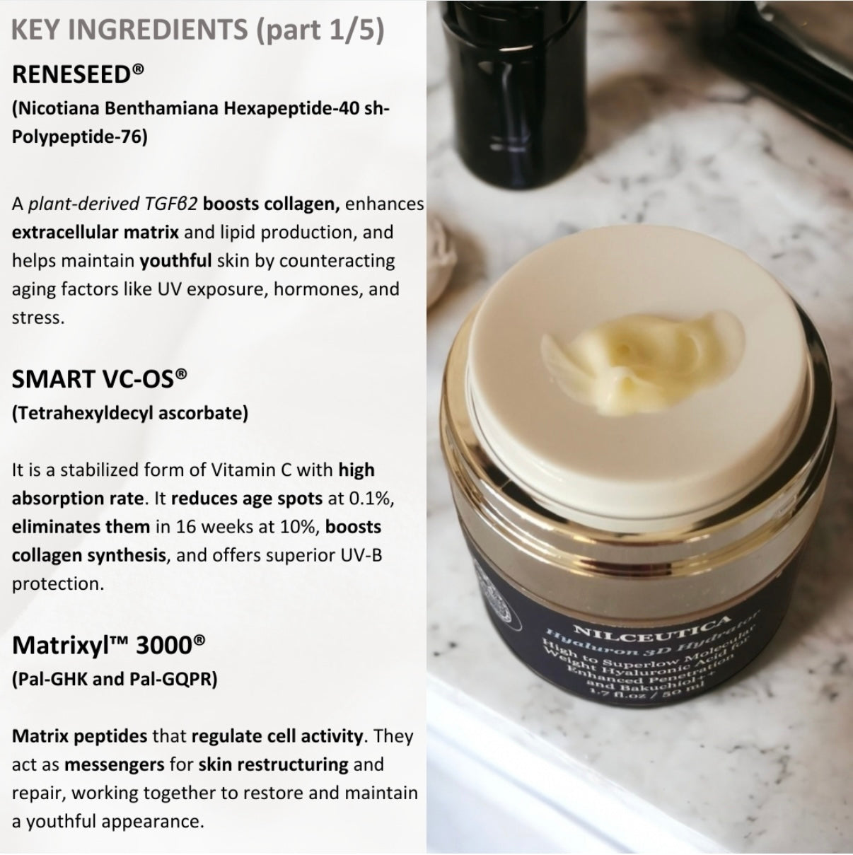 Nilceutica Hyaluron 3D Hydrator - Multi-Lamellar Emulsion