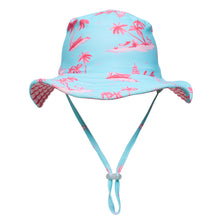 Load image into Gallery viewer, Lighthouse Island Sustainable Reversible Bucket Hat
