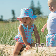 Load image into Gallery viewer, Lighthouse Island Sustainable Reversible Bucket Hat
