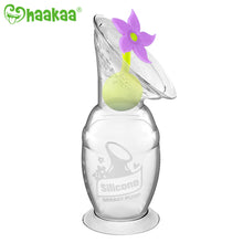 Load image into Gallery viewer, Haakaa Gen 2 Silicone Breast Pump with Suction Base 4 oz and Silicone Flower Stopper Set
