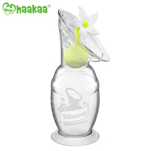 Load image into Gallery viewer, Haakaa Gen 2 Silicone Breast Pump with Suction Base 4 oz and Silicone Flower Stopper Set
