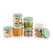 Load image into Gallery viewer, Haakaa Sealed Glass Storage Jar Set - 6 x 4 oz Glass Jars
