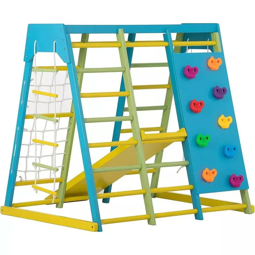 Avenlur Magnolia Eco-Friendly Wooden 7-in-1 Indoor Toddler Preschool Playset