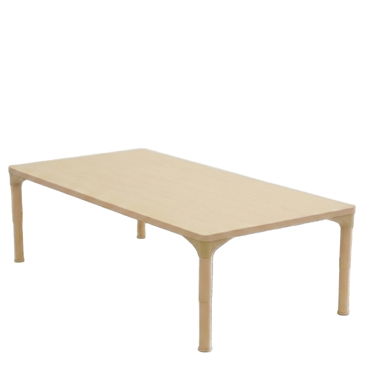 Rectangular Adjustable Kids Classroom Table – 17" to 25" Height | Durable Activity Table for School & Home
