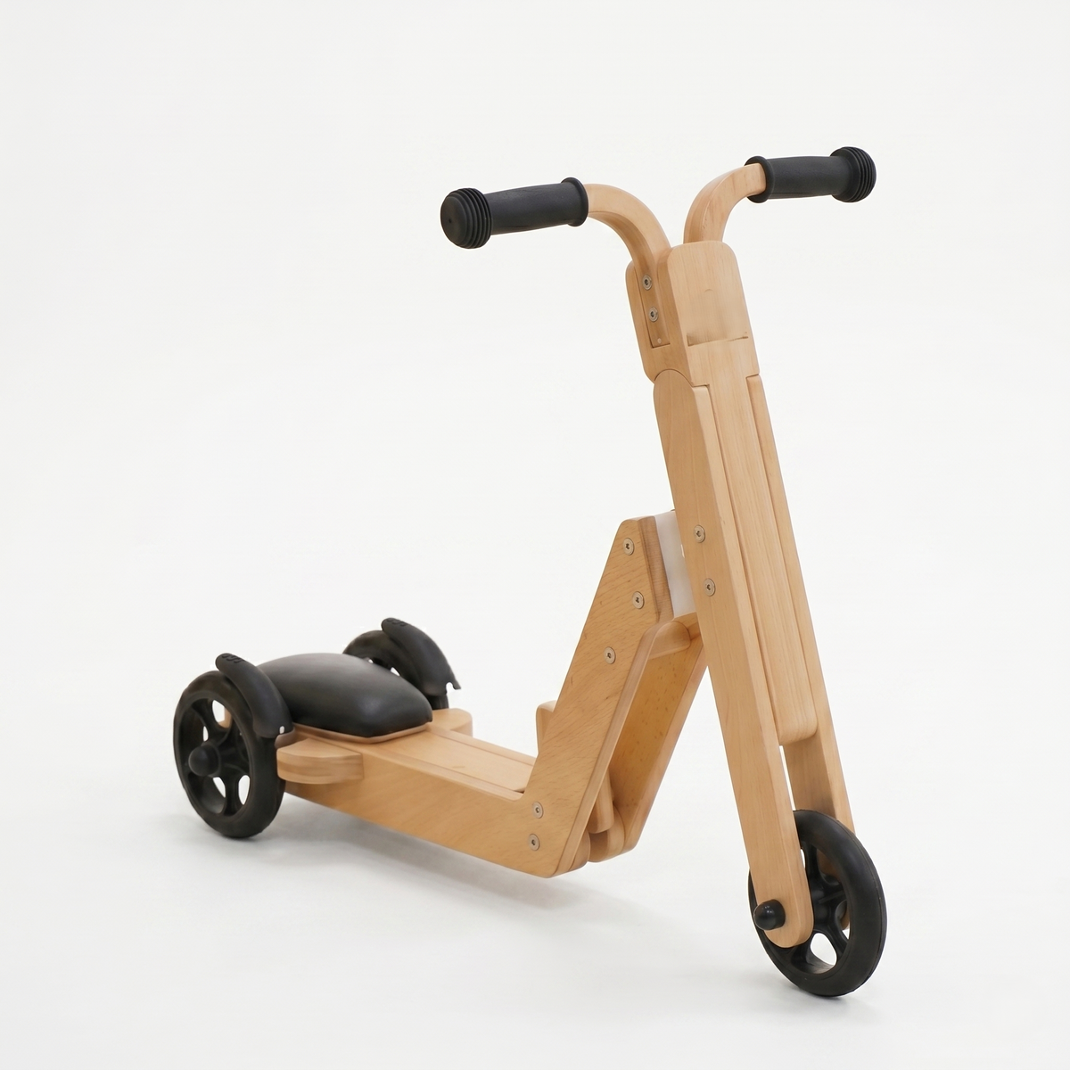 Avenlur Juneberry 2-in-1 Wooden Ride-On & Scooter for Toddlers – FSC-Certified Wood