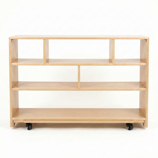 Montessori Classroom Shelf - 4' x 32" - Open Back