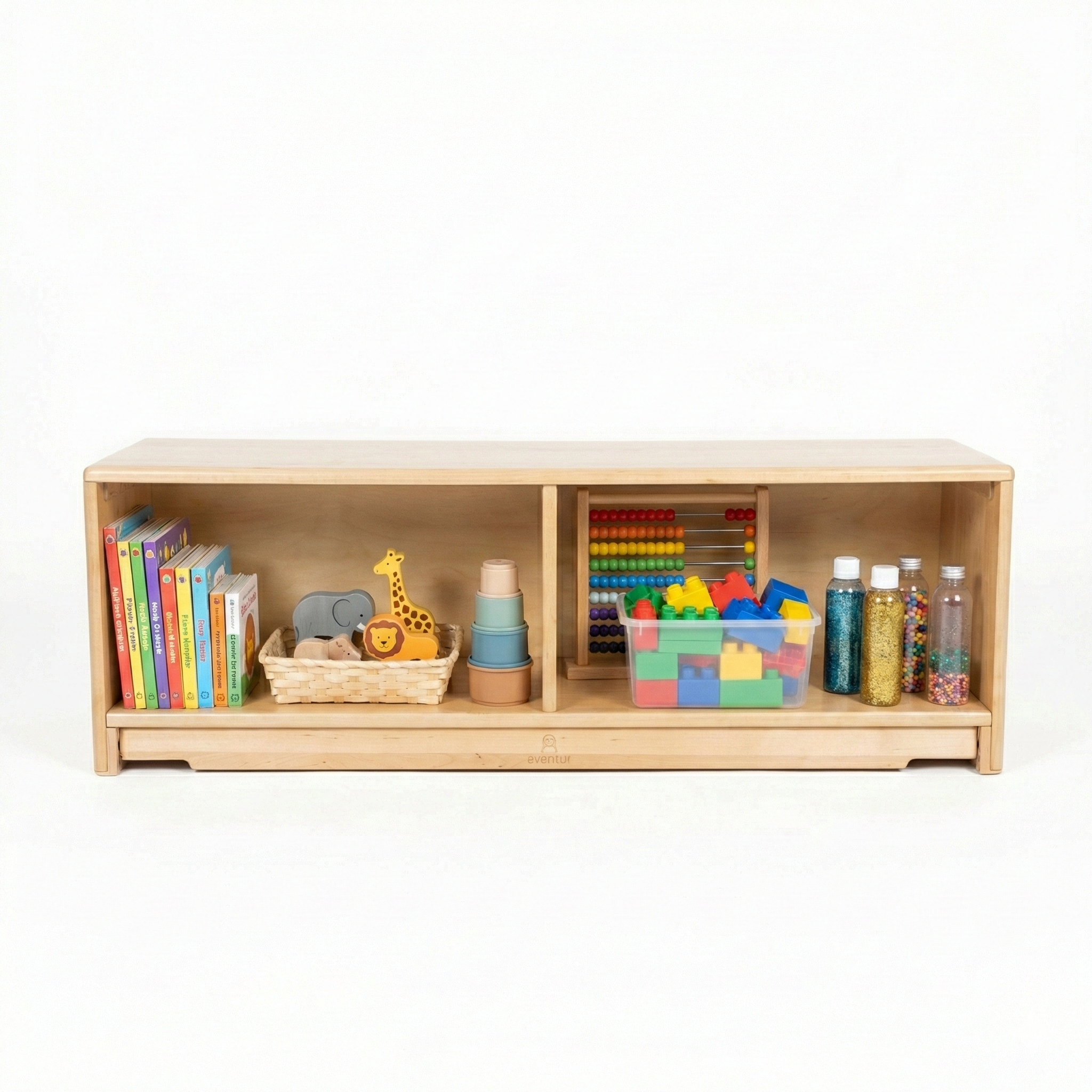 Montessori Classroom Shelf - 4' x 32" - Thumbnail 2