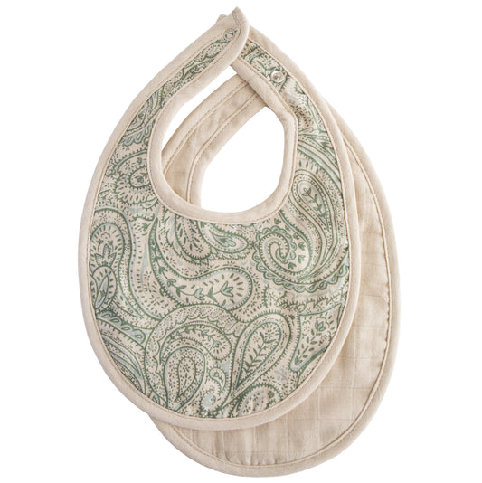 Mushie Organic Cotton Muslin Bib