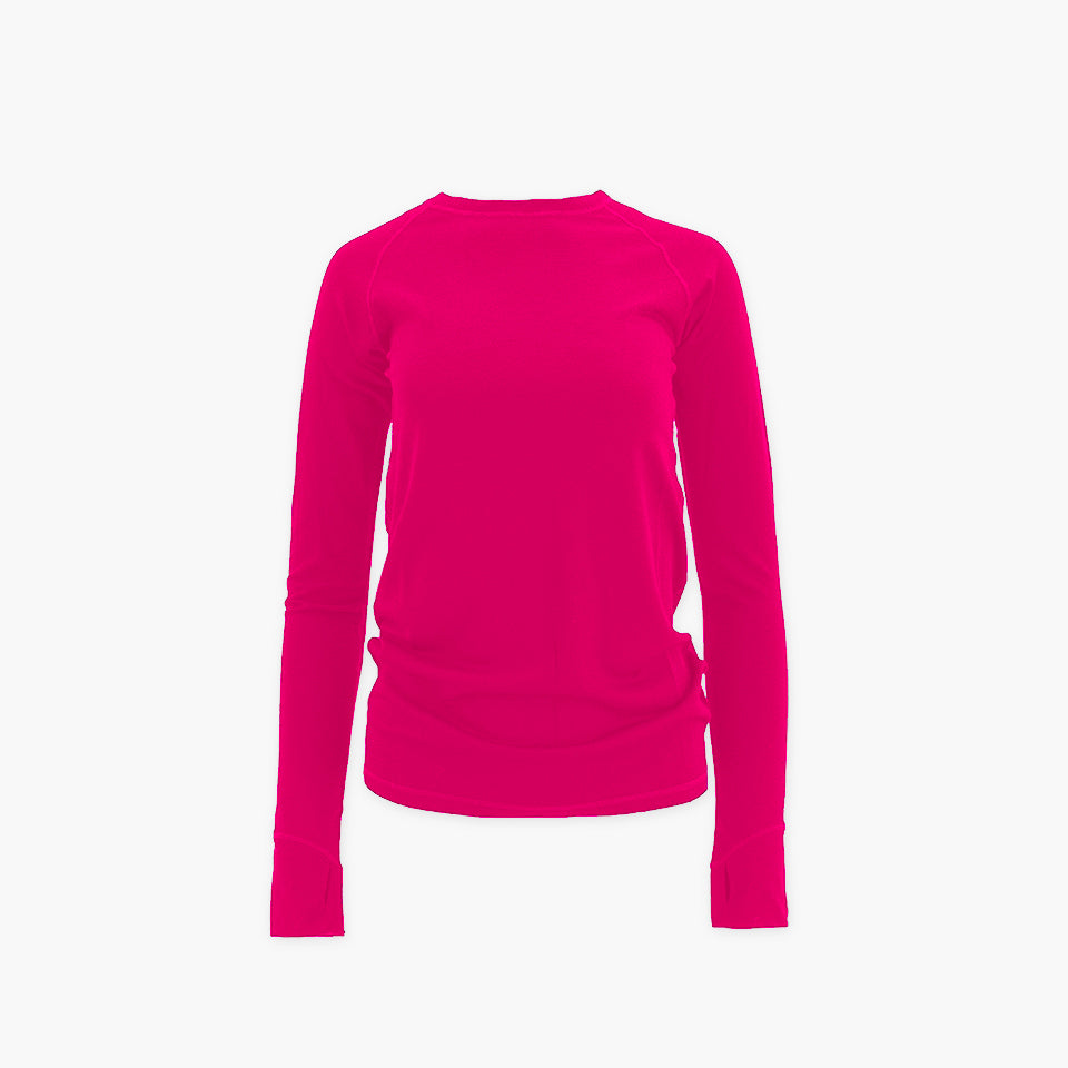 Adult Long Sleeve – 100% Merino Wool – Unisex Baselayer