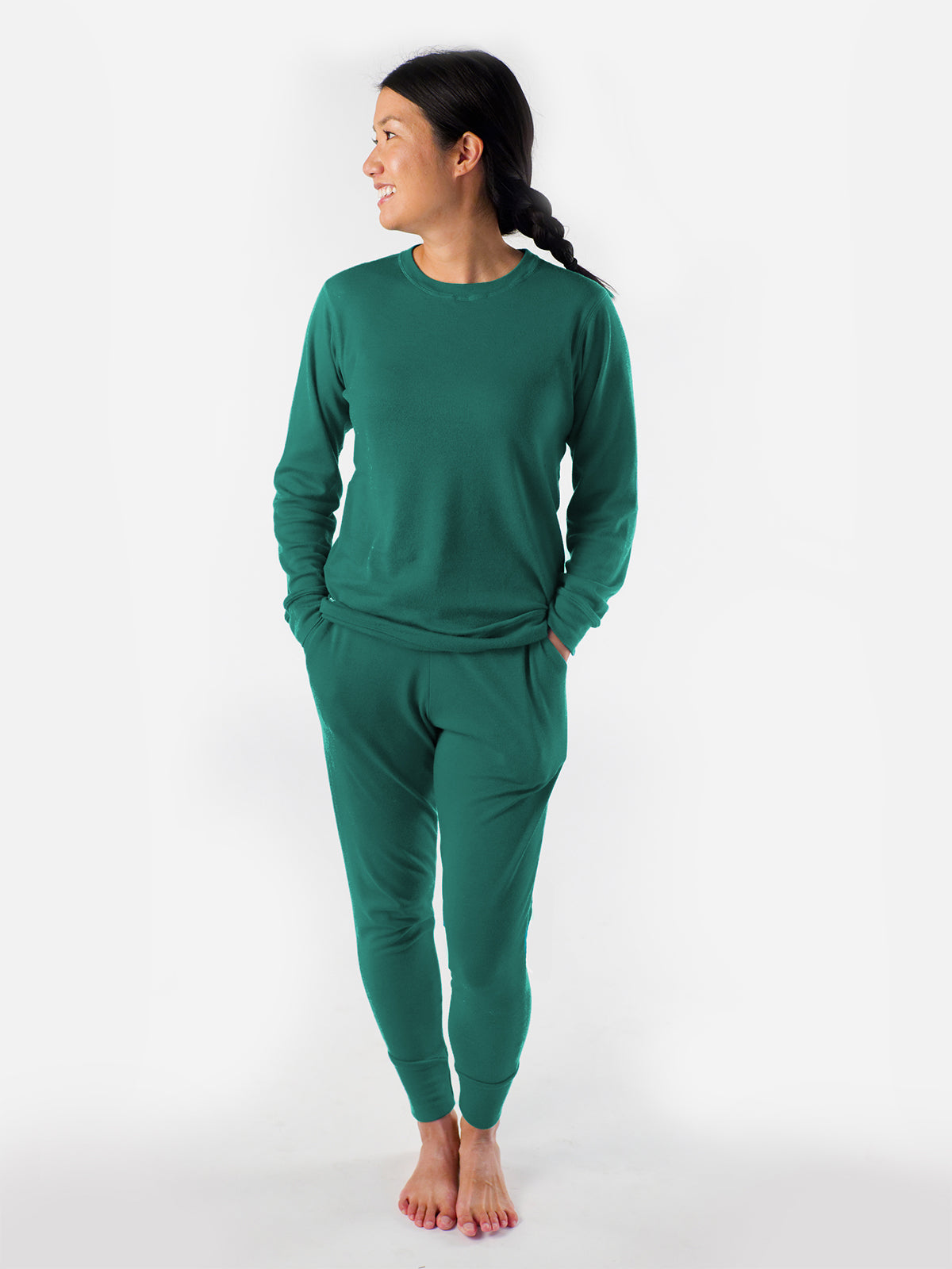 Adult Jogger – 100% Merino Wool – Unisex Mid Layer