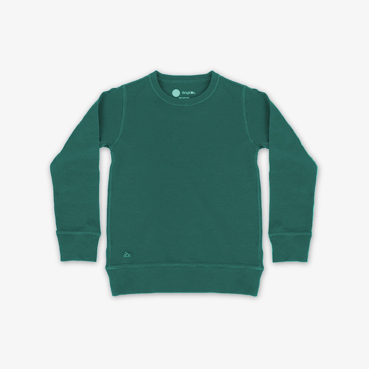 Grown Up Adventure Crew | 100% Merino Wool Mid Layer