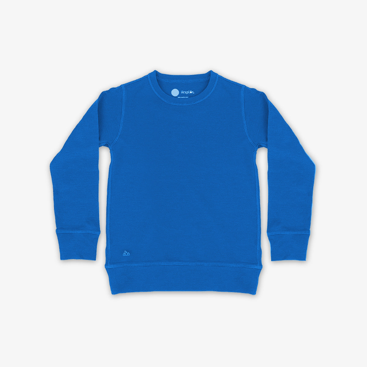 Grown Up Adventure Crew | 100% Merino Wool Mid Layer