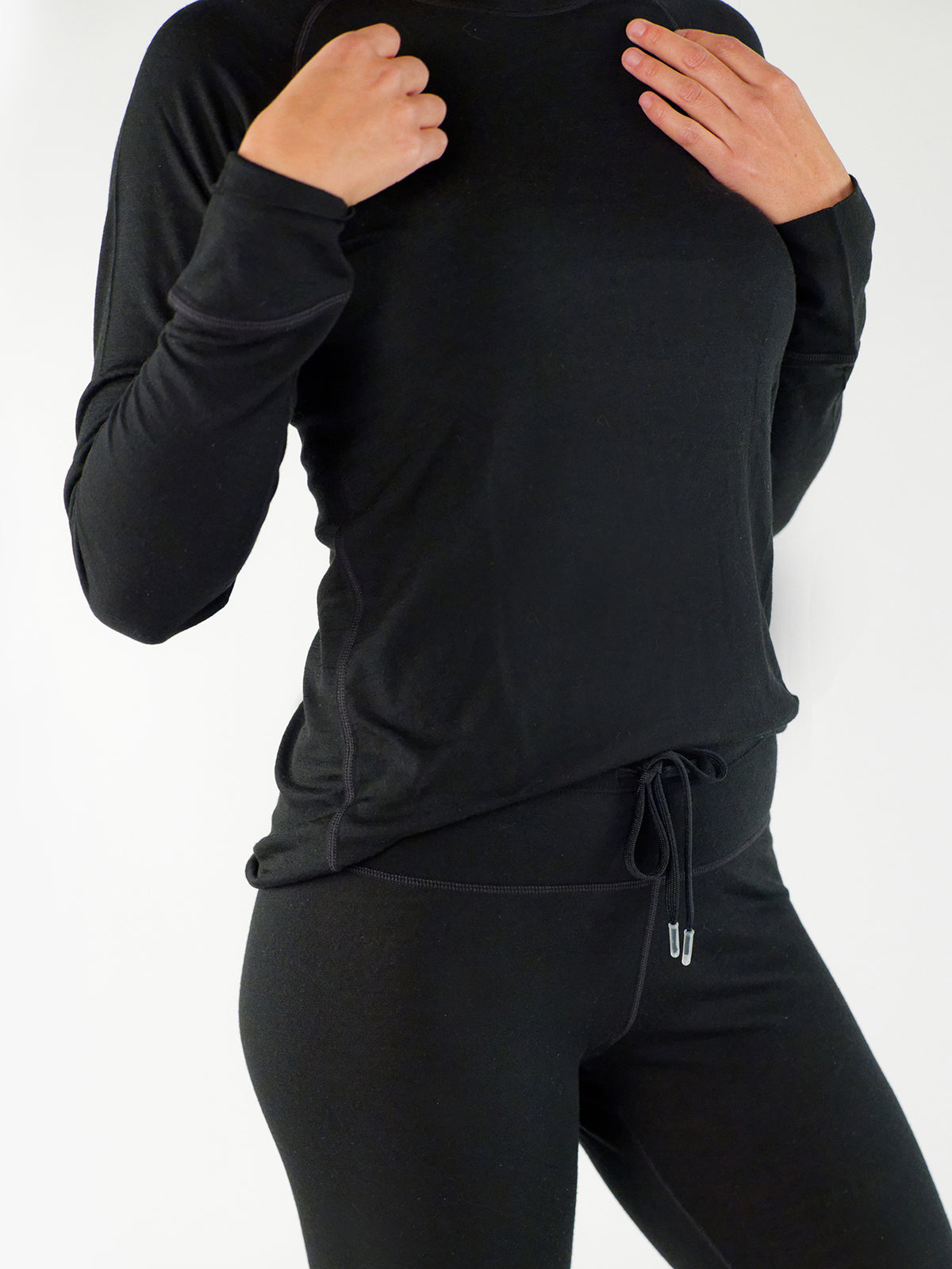 Adult Long Sleeve – 100% Merino Wool – Unisex Baselayer